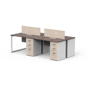 Open space office computer desk furniture
